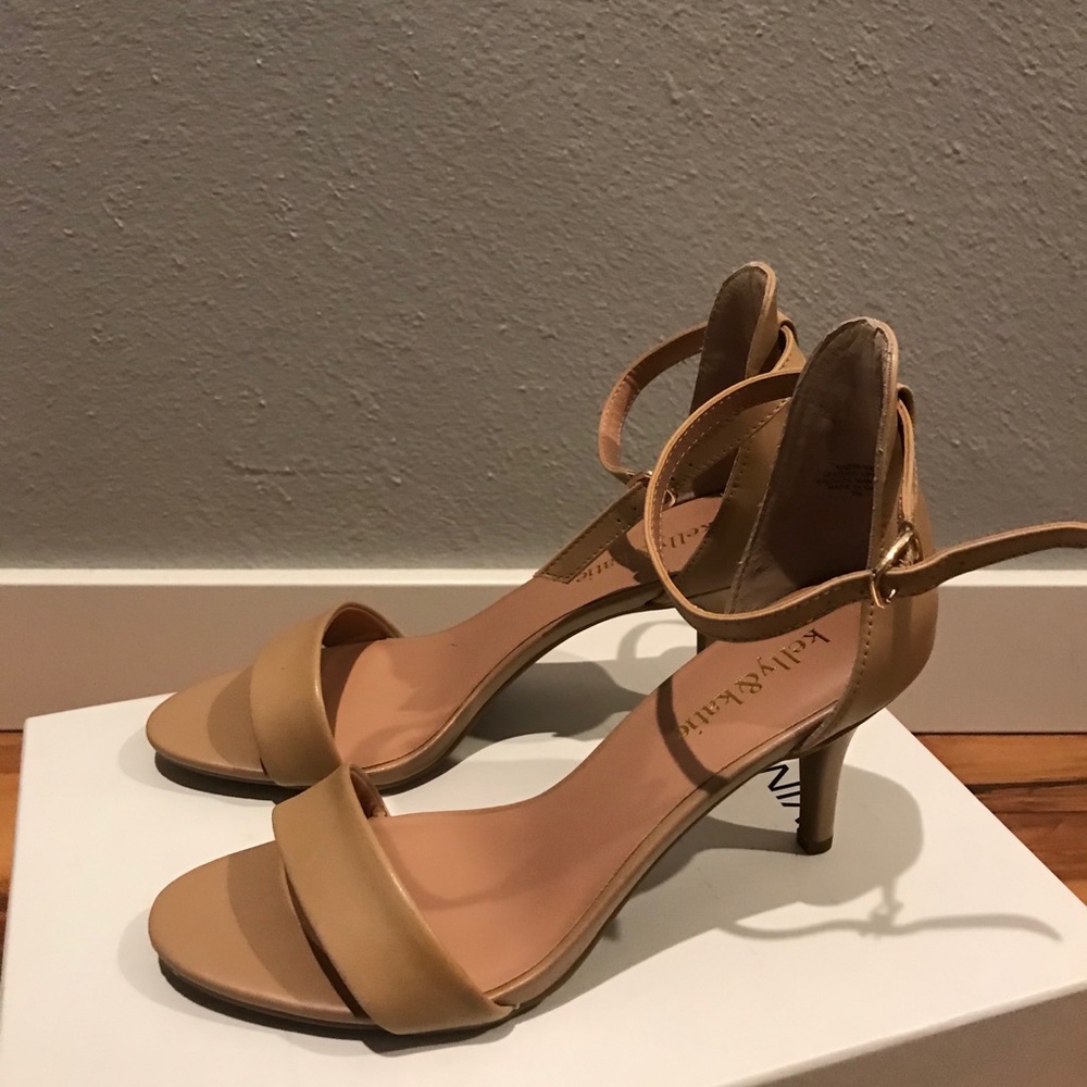 Kelly and Katie Nadia strappy heels